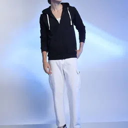 Campus Sutra Men Hooded Sweatshirt-image-75