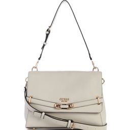 GUESS Women Textured Structured Shoulder Bag-29