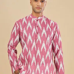 Vestirio Men Ethnic Motifs Printed Block Print Kurta-picture-4