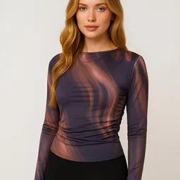 Mast & Harbour Women Printed Top-picture-34
