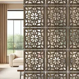 RANDOM Brown Ethnic Motifs Window Blinds-image-59