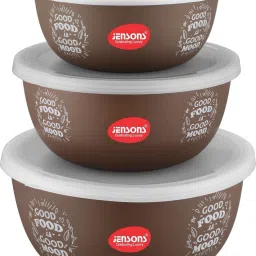 Steel, Plastic Grocery Container- 600 ml, 800 ml, 1300 ml-5