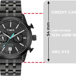 timex Chronograph Dual Time Grey Dial Analog Watch - For Men TWEG17610 image 4