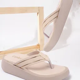 Colo Women Solid Platform Sandals-6