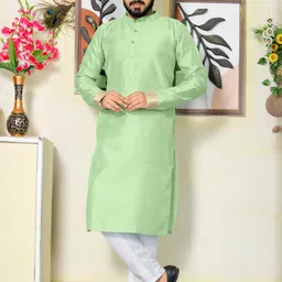 Archittam Men Green Kurta Sets-picture-37