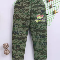 YK X Minute Mirth Boys Camouflage Superman Printed Joggers-image-73