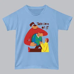 BAESD Kids Printed Applique T-shirt-image-87