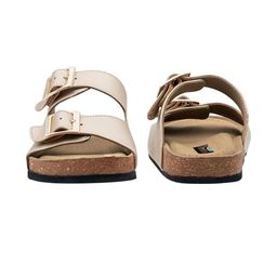 SHOENEEDS Women Gold Synthetic Flats-image-14