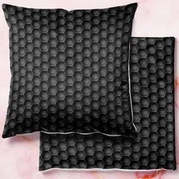 ArtzFolio Multicoloured Set of 2 Velvet Square Cushion Covers-picture-47