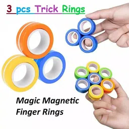 PIPALIYA Kids Magnetic Rings Fidget Spinner for Stress and Anxiety Relief toys-56