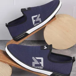Metro Men Solid Sneakers-image-23
