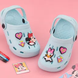 Yellow Bee Girls Printed Rubber Clogs-image-87