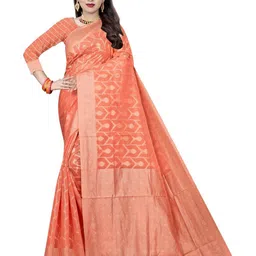Moda Rapido Woven Design Zari Pure Cotton Saree-picture-37