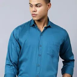CODE OF HONOUR Men Comfort Opaque Casual Shirt-image-75