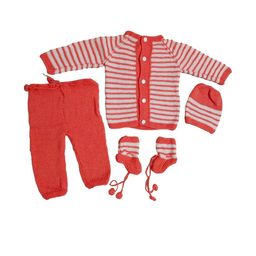 Cute Collection Knitted Woollen Sweaters Set With Cap & Pair of Socks-image-29