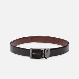 Louis Philippe Men Textured Tang Closure Leather Reversible Formal Belt-picture-47