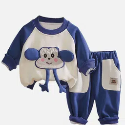 Little Surprise Box LLP Kids Colourblocked Tracksuit-image-59