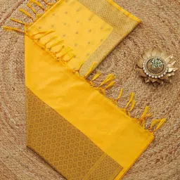 Soch Floral Woven Design Zari Work Dupatta-picture-49