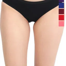 DHANDAI FASHION Pack Of 6 Cotton Bikini Briefs Soft Cotton Panty (DC-M-4)Mlt Pcs-6-image-4