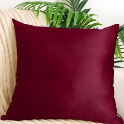 IVAZA Purple Velvet Square Cushion Covers-image-95