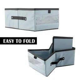 Aura Grey Set of 2 Regular Drawer Organiser Organisers image 4