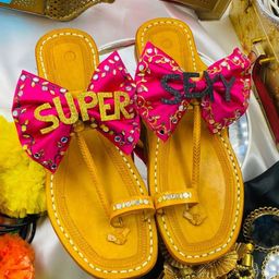 PehnawaCraft Women Ethnic One Toe Flats-image-103