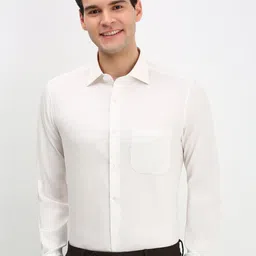 Allen Solly Sport Men Solid Cotton Formal Shirt-picture-43