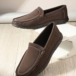 NICO NERINI Men Colourblocked Loafers-picture-43