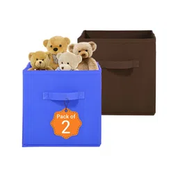 Aura Blue Set of 2 Regular Multi-Utility Organisers-12