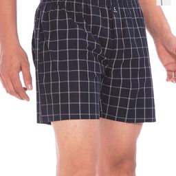 BENOVA Pack Of 2 Checked Pure Cotton Boxers BNV-24-14-P2-S-18