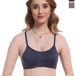 Viral Girl Women Pack of 2 Ruhi Full Coverage Non-Wired & Non Padded T-shirt Bra-picture-32