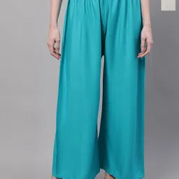 Valles365 by S.C. Women 2 Flared Palazzos-image-36