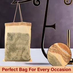 Kuber Industries Structured Tote Bag with Tasselled image 2