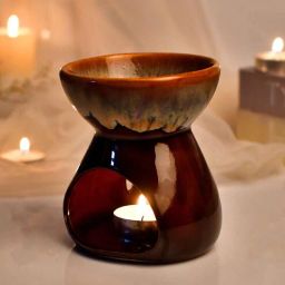 tayhaa Blissful Brown Ceramic Oil Diffuser-picture-5