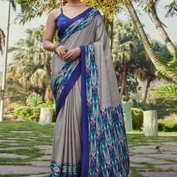 Mitera Striped Silk Cotton Designer Saree-image-24