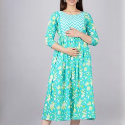 FASHION CLOUD Women Green Kurtis-image-58