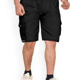MARUTI ENTERPRISE Men Regular Fit Cotton Cargo Shorts-image-46
