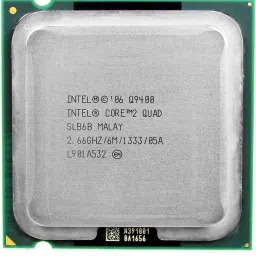 Intel Core 2 Quad Q9400 2.66 GHz LGA 775 Socket 4 Cores 4 Threads Desktop Processor-32