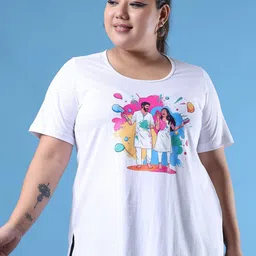 theRebelinme Women Printed T-shirt-image-74