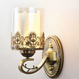 Mufasa Gold-Toned Aluminium Wall Lamp-picture-18
