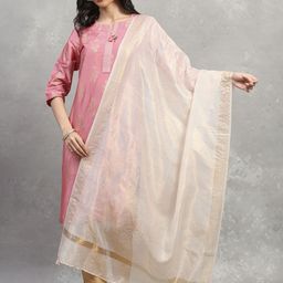 Rangriti Striped Zari Dupatta-picture-14