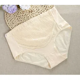 Fabme High Rise Cotton Maternity Briefs PT025SK-picture-16