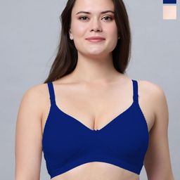 Eden Pack Of 2 T-shirt Cotton Bra Full Coverage-image-24