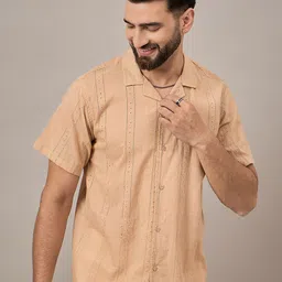 Anouk Men Opaque Striped Casual Shirt-image-81