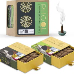 Aromatherapy Lemongrass & Tea Tree Dhoop Combo | Natural Aromatherapy Cone Dhoop-image-54