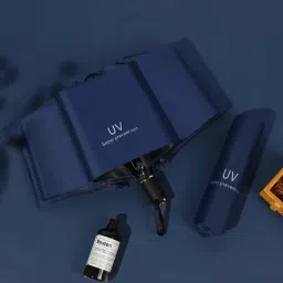 3 Fold Manual Open Close UV/UF Umbrella for Sun/Rain Protection 1.4 Chata Umbrella-image-94