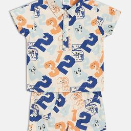 MINI KLUB Boys Printed T-shirt with Shorts-image-37