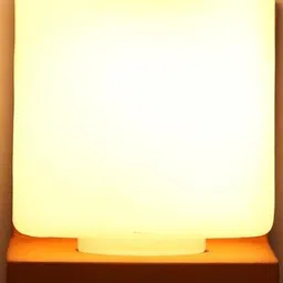 Somil Premium Designer Glass Wall / Night Lamp Elegant & Stylish Dcor Accent for Modern Interiors, color, White, Size:- 20.5 X 23 X 24.5 CM-image-80