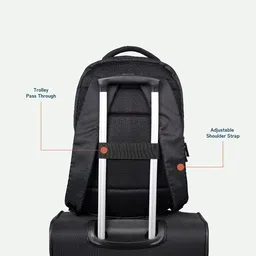 ZOUK Unisex Backpack with Compression Straps image 4