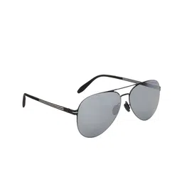 HASHTAG EYEWEAR Men Aviator Sunglasses with Polarised Lens EVAI-HL7101-M06-image-68